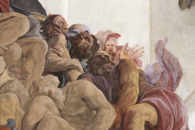 Saint John the Baptist preaching with Angels, Sybils and Prophets, c.1696-97 by Paolo Pagani